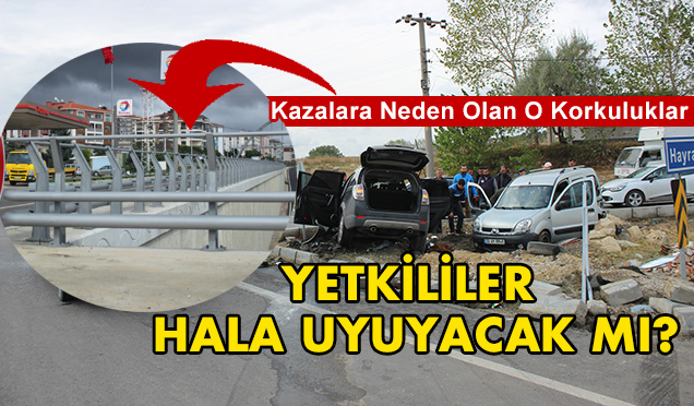 Malkara’da Feci Trafik Kazası 1 Yaralı