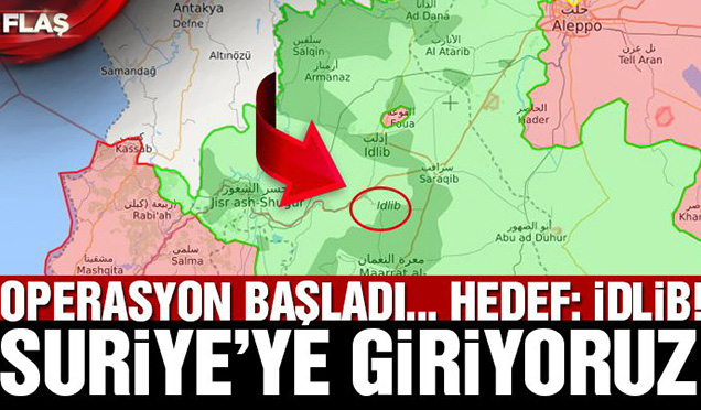 Son dakika… TSK, Suriye’ye giriyor… Hedef: İdlib
