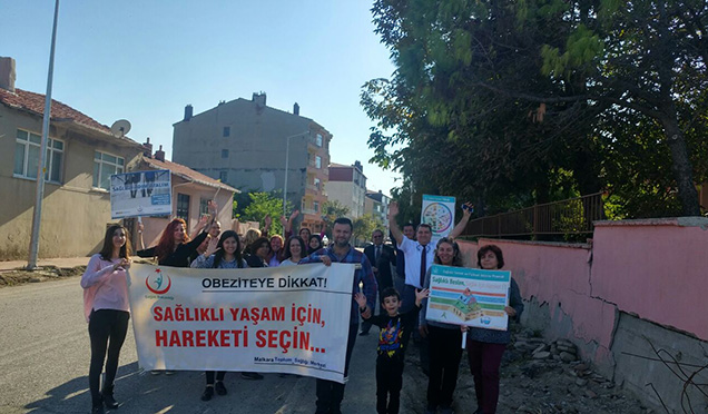 Sağlık İçin Yürüdüler