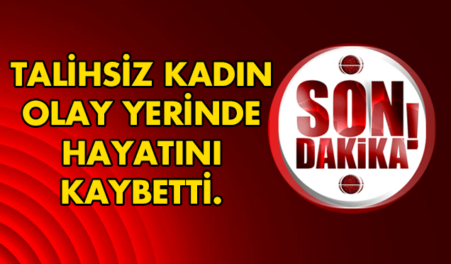 Son dakika.. Otomobilin Çarptığı Yaya Öldü