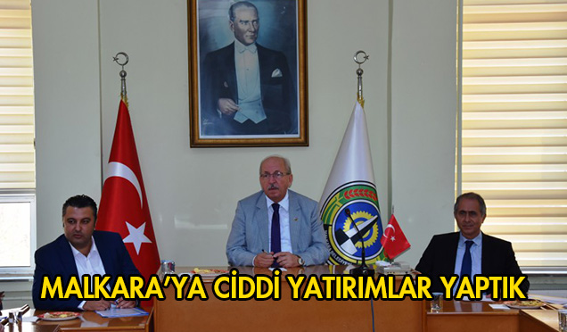 Malkara’da Yapılan Çalışmalar Hakkında Görüşüldü