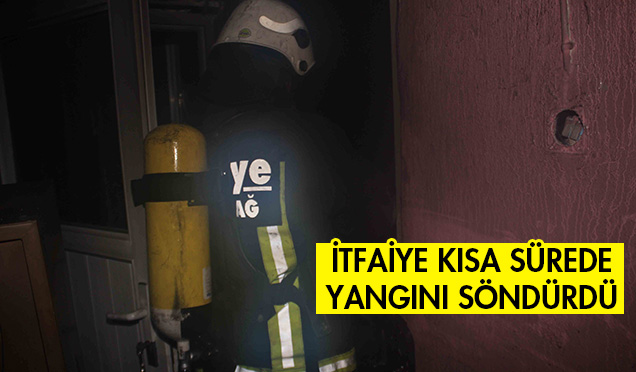 Soba’dan Çıkan Kıvılcım Evi Yaktı