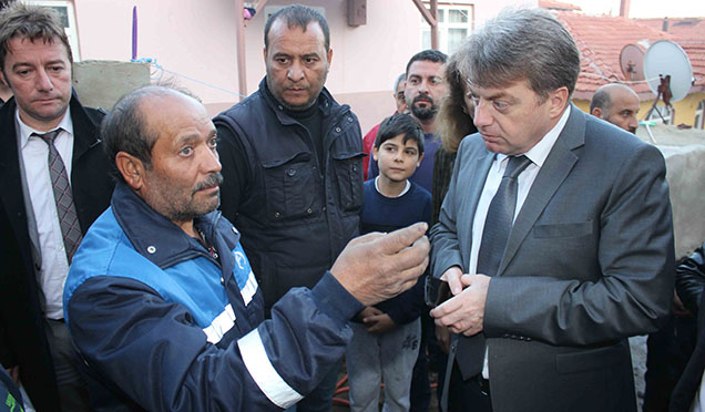 Kaymakam Karahan İncelemelerde Bulundu