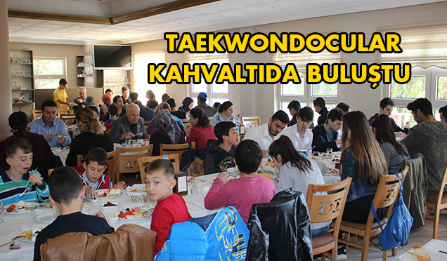Taekwondocu'lar Kahvaltıda Buluştu