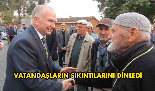 Tekirdağ Valisi Ceylan, Malkara’da Vatandaşlarla Buluştu