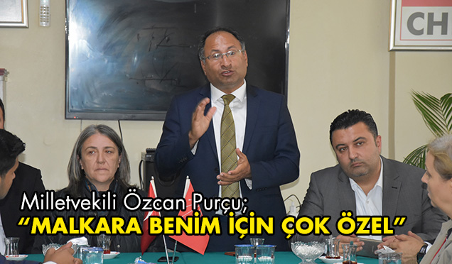 CHP İzmir Milletvekili Özcan Purçu’dan CHP Malkara İlçe Başkanlığına Ziyaret
