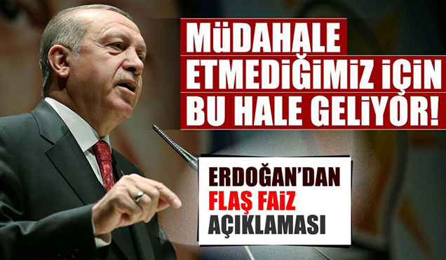 Cumhurbaşkanı Erdoğan'dan flaş Merkez Bankası açıklaması