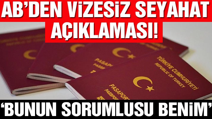AB'den sürpriz 'Türkiye' açıklaması!