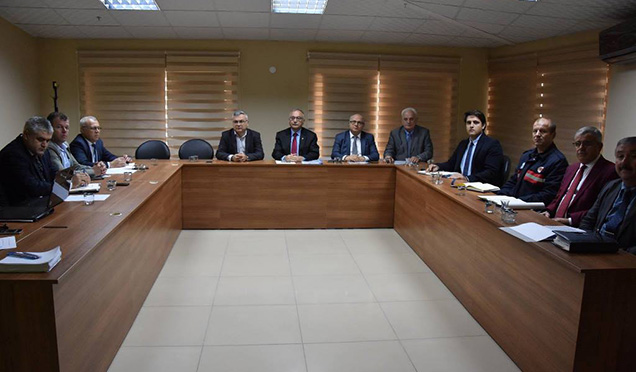 Karla Mücadele Ekipleri Değerlendirme Toplantısı Gerçekleşti