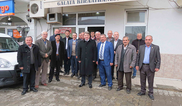 Kaymakam Karahan Muhtarları Dinledi