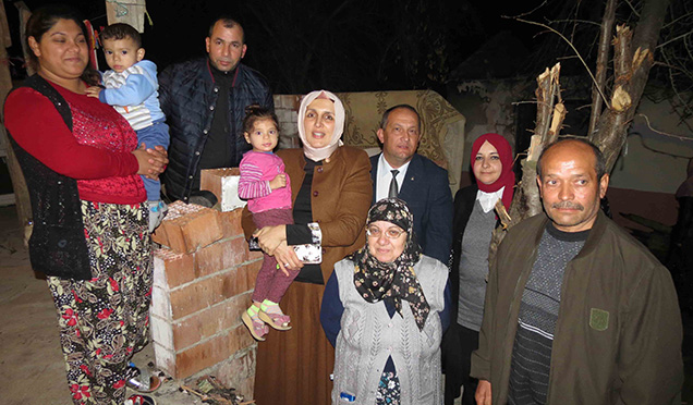 AK Parti Milletvekili Doğan, Yangın Mağdurlarının Yanında