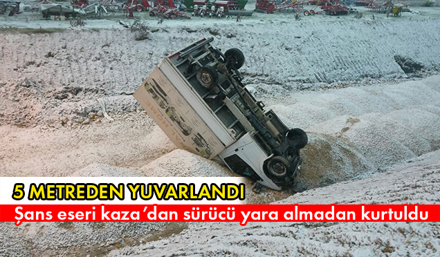 BUZLANAN YOLDA TAKLA ATTI