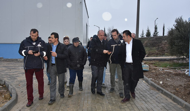 Kozyörük ve Sağlamtaş Su Arıtma Tesislerine Ziyaret