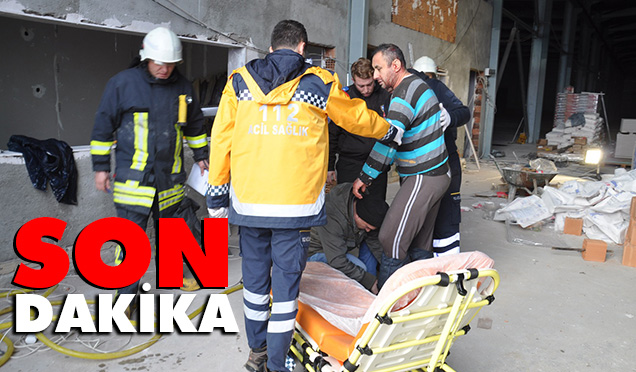 Su Kuyusuna Düşen İşçi Yaralandı