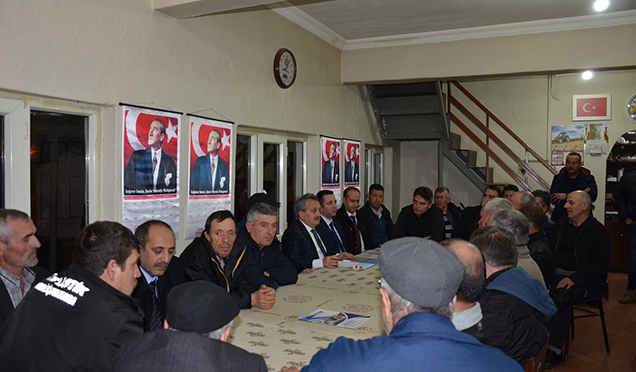 Tarım İl Müdürü Çiftçilerin Sorunlarını Dinledi