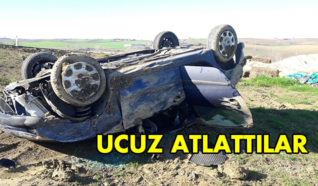 Malkara’da Trafik Kazası 2 Yaralı