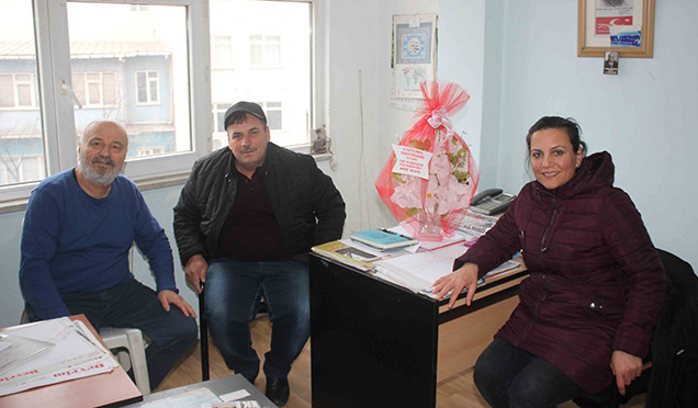 Başkan Adayı Arif Kızıl'dan Ziyaret