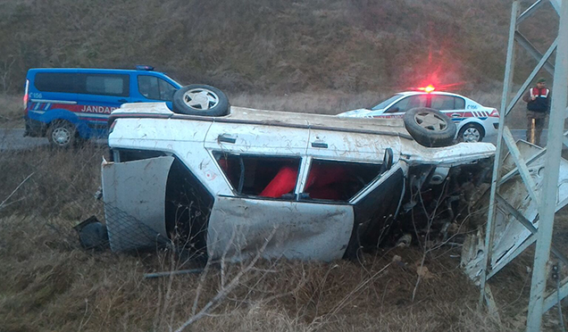 Malkara’da Trafik Kazası 1 Yaralı
