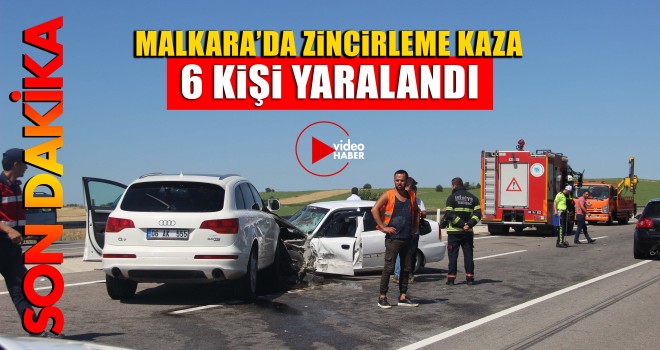 Otomobil Dehşet Saçtı; 6 Kişi Yaralandı