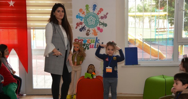 Çocuk Ruh Sağlığı Merkezinden çocuklara istismardan korunma eğitimi