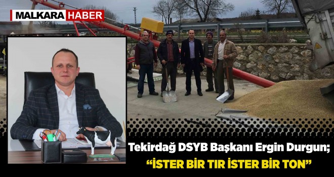 Tekirdağ DSYB, Üyelerimizin Üretim Maliyetlerini Azaltmak İçin Çalışıyoruz!