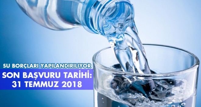 Su Borcu Olanlara Yapılandırma Müjdesi