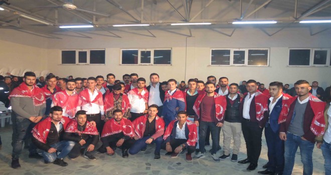 KINALI KUZULAR UĞURLANDILAR