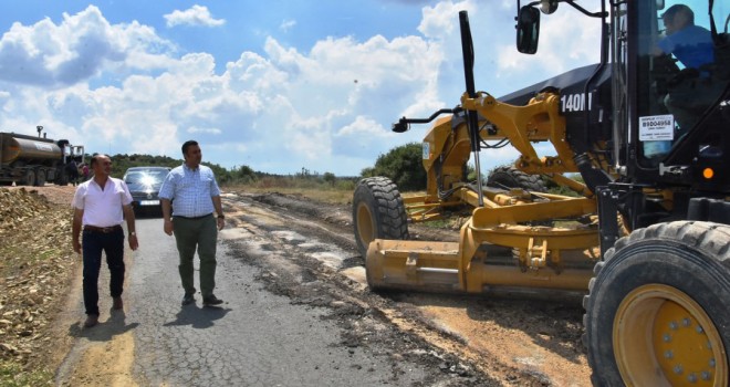 Başkan Yurdakul Yapılan Çalışmaları Yerinde İnceledi