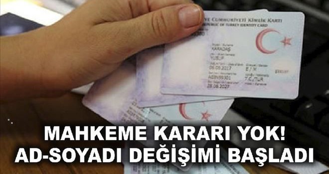 Ad ve Soyadlardaki Yazım Hatasını Düzeltme Uygulamasına Yoğun İlgi