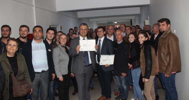 Ulaş Yurdakul Mazbatasını Aldı