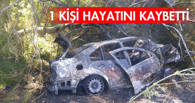 Tekirdağ’da Trafik Kazası; 1 Ölü