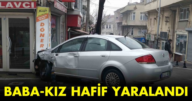 Malkara’da Trafik Kazası; 2 Yaralı