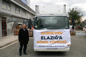 Edirne’nin Destekleri Elazığ’da