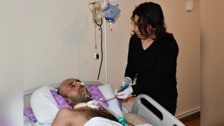 Elektrik akımına kapılan işçi, yatağa bağımlı kaldı