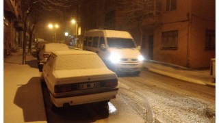 Malkara’da Kar Yağışı Sevinçle Karşılandı