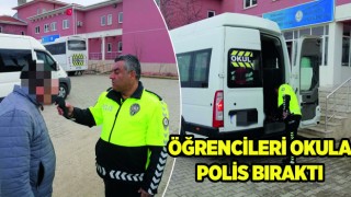 Öğrenci servis şoförü alkollü çıktı!