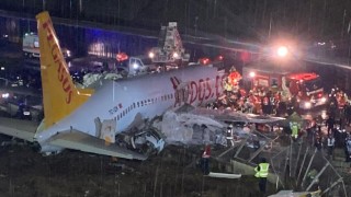 Sabiha Gökçen’de uçak pistten çıktı: 3 ölü, 180 yaralı