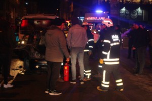 Tekirdağ’da Trafik Kazası; 4 Yaralı