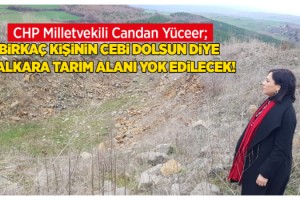 Yüceer: ‘Bir firmanın cebi dolsun diye 100 yılımızı çalmayın efendiler’