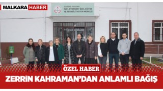 Zerrin Kahraman’dan Evrenbey Özel Eğitim Ve Rehabilitasyon Merkezi’ne Anlamlı Bağış