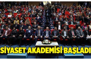 12 Bin Kişinin Eğitim Alacağı Siyaset Akademisi Başladı