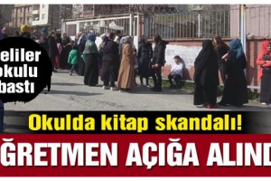 İlköğretim okulunda kitap skandalı! Öğretmen açığa alındı