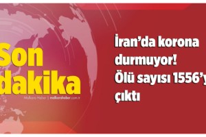 İran’da korona durmuyor! Ölü sayısı 1556’ya çıktı