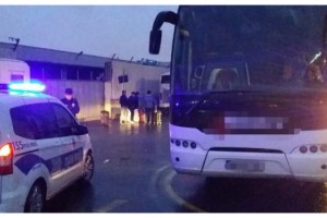 "İzin belgesiz şehirler arası taşımacılık" yapan otobüs şoförüne ceza kesildi