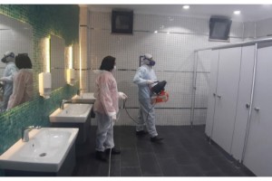 Koronavirüse karşı dezenfekte ilaçlamasına büyük talep