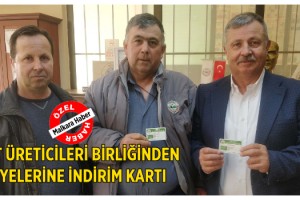 Malkara Süt Üreticileri Birliğinden Üyelerine İndirim Kartı