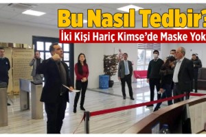 Marmara Ereğlisi Belediyesi'nde koronavirüs tedbirleri