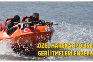 Özel harekat polisleri, Yunanistan'ın göçmenleri itmesini böyle engelliyor