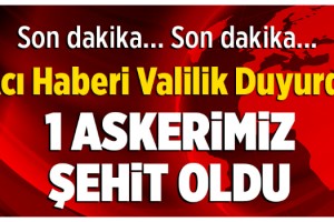 Son dakika… İdlib’den Acı Haber: 1 Asker Şehit
