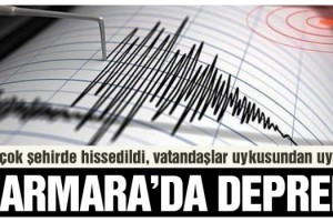 Son dakika… Marmara’da korkutan deprem